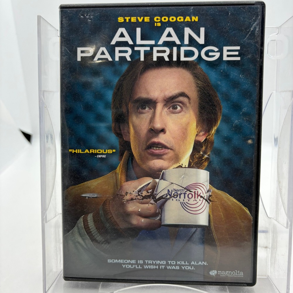 Alan Partridge Steve Coogan DVD 2013 Movie Comedy Magnolia Home Entertainment